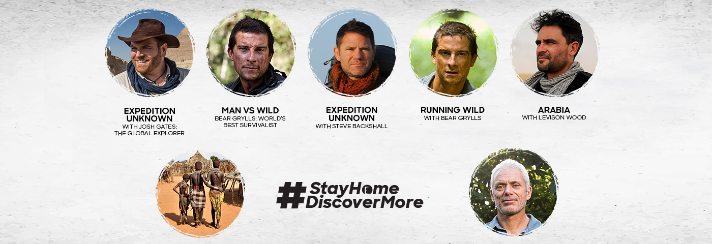 Stay Home Discover More